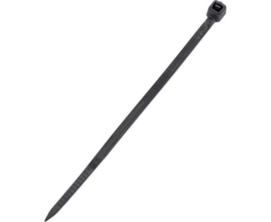 Кабельный хомут duwi нейлон, 80x2,5 мм, черный, 25 шт. 30213 1 – изображение 2