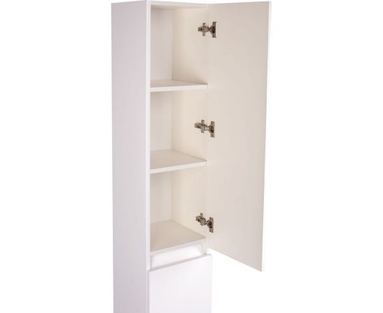 Универсальная напольная колонна Style Line "Даллас" с бельевой корзиной Люкс белая PLUS СС-00000452 – изображение 2