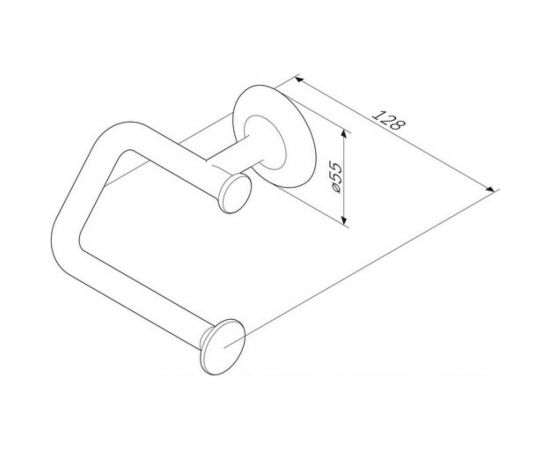 Держатель для туалетной бумаги AM.PM A8034100 – изображение 2