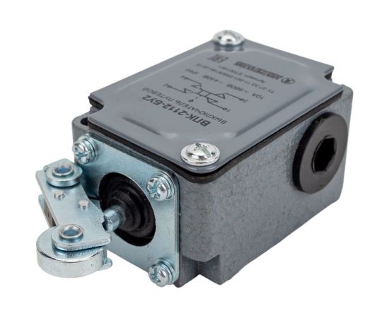 Путевой выключатель Электротехник ВПК-2112-БУ2, рычаг с роликом, IP65, ET001001 – изображение 2