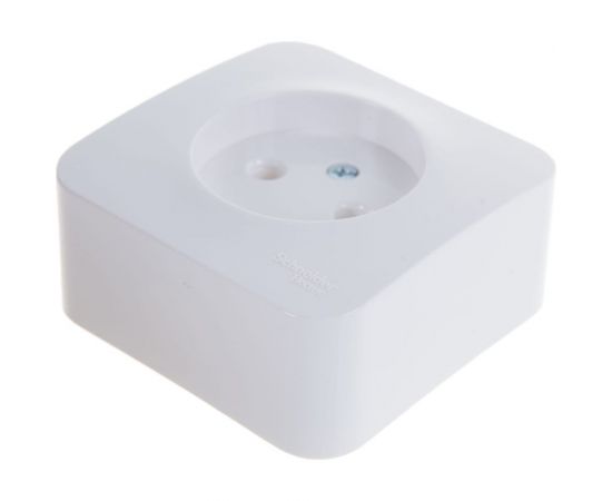 Розетка Schneider Electric BLANCA без заземления, без шторок, белый BLNRA000101 – изображение 2