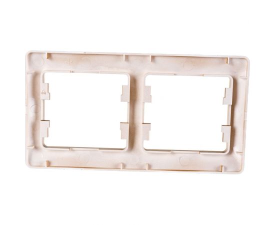 2-постовая горизонтальная рамка Schneider Electric GLOSSA ТИТАН GSL000402 – изображение 2