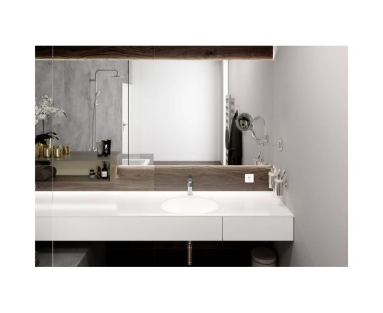 Смеситель для раковины Hansgrohe Vernis Blend 100, без сливного набора, латунь, хром 71580000 – изображение 3