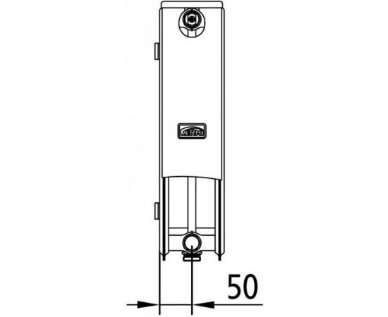 Радиатор Kermi FTV 22, 100500800, X2 Inside, R, RAL 9016 белый FTV220500801R2Z – изображение 3