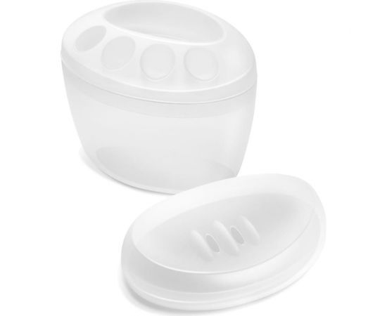 Открытая мыльница Martika Камея подставка для зубных щеток Камея набор колор С495-04-КОЛ – изображение 3