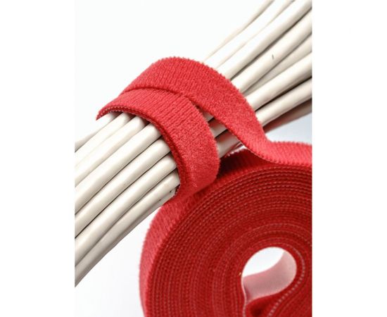 Лента-липучка Comfix 5м х 25мм (упак: 1 шт / 1 цвет / зеленый) HLT-5K25-RP00001 – изображение 3