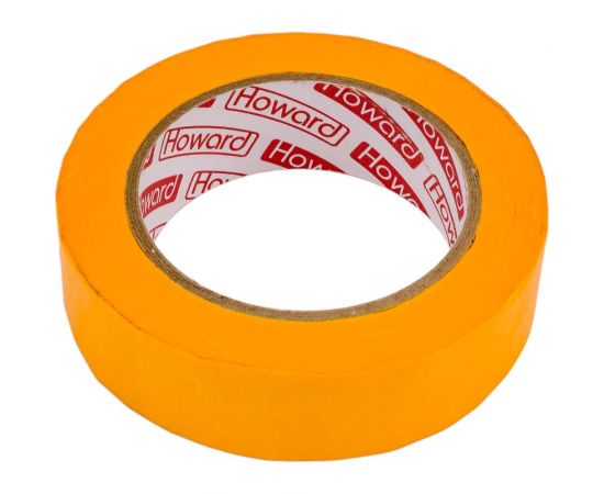 Малярная клейкая лента на рисовой бумаге HOWARD 822 3 дня UF, 30мм х 50м ЦБ-00006530 – изображение 3