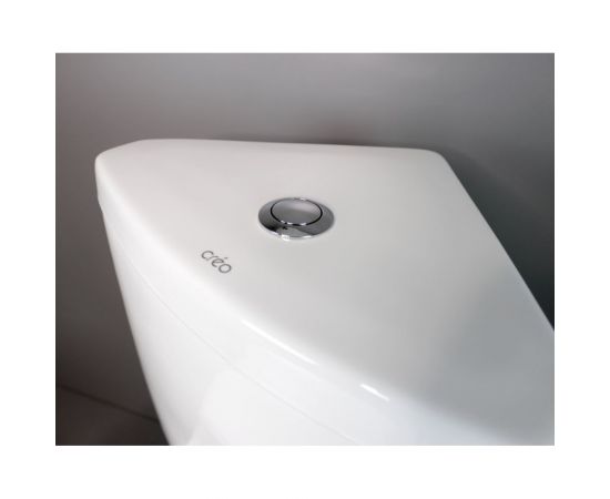 Унитаз-компакт CREO PROJECT PR1003C угловой +PR1002X кос.вып. (Белый) COMBO-PR1003C – изображение 4