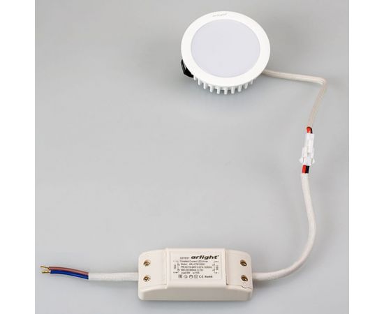 Светодиодный светильник Arlight LTM-R70WH-Frost 4.5W Warm White 110deg 020771 – изображение 4