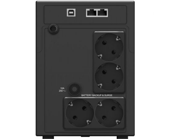 Источник бесперебойного питания IPPON Smart Power Pro II Euro 1200 720Вт 1200ВА черный 1029740 – изображение 4