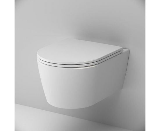 Подвесной унитаз с сиденьем микролифт AM.PM Func 49 см FlashClean C8F1700SC – изображение 4