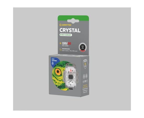 Фонарь Armytek Crystal желтый F07001Y – изображение 5