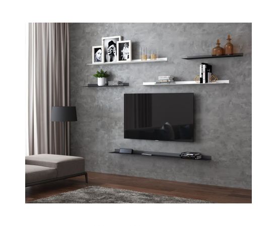 Навесная полка МАРТ Element 900 black 1255898 – изображение 5