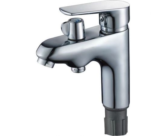 Смеситель для раковины Rainsberg с душевой лейкой 160 мм, глянцевый хром R2001F-5 – изображение 6