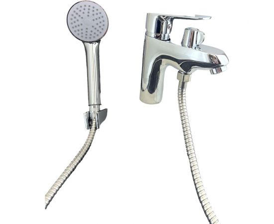 Смеситель для раковины Rainsberg с душевой лейкой 160 мм, глянцевый хром R2001F-5 – изображение 7