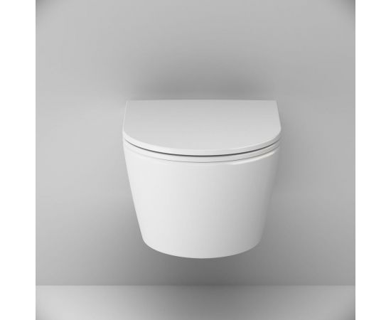 Подвесной унитаз с сиденьем микролифт AM.PM Func 49 см FlashClean C8F1700SC – изображение 7