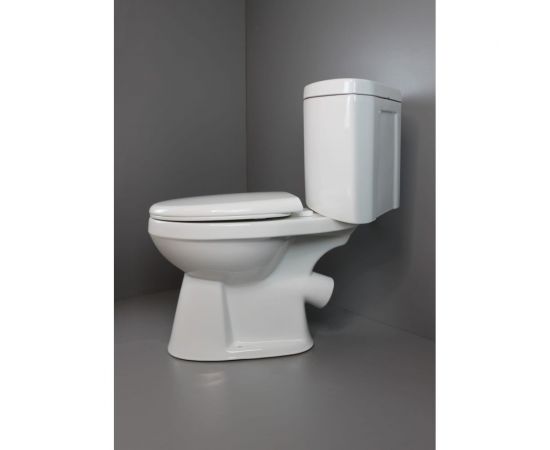 Унитаз-компакт CREO PROJECT PR1003C угловой +PR1002X кос.вып. (Белый) COMBO-PR1003C – изображение 7