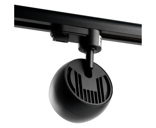 Трековый однофазный светильник на шинопровод FERON al164 под лампу gx53, черный, 48547 – изображение 8