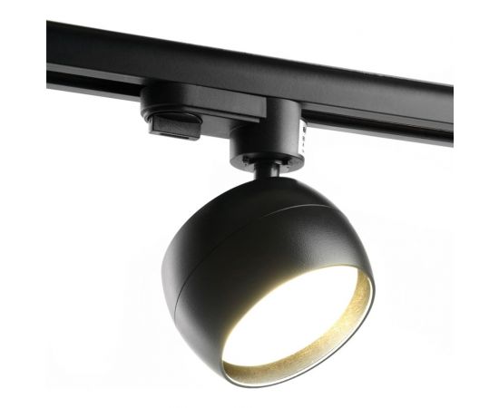 Трековый однофазный светильник на шинопровод FERON al164 под лампу gx53, черный, 48547 – изображение 9