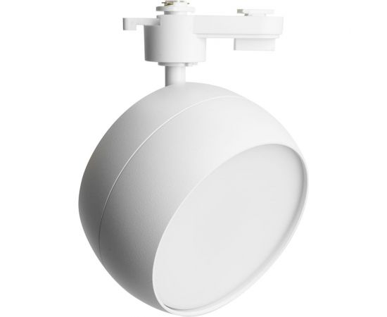 Трековый однофазный светильник на шинопровод FERON al167 под лампу gx70, белый, 48550 