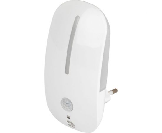 Светодиодный светильник ночник ЭРА NN621LSMSW в розетку, с датчиком, освещенности и датчиком движения Б0057212 