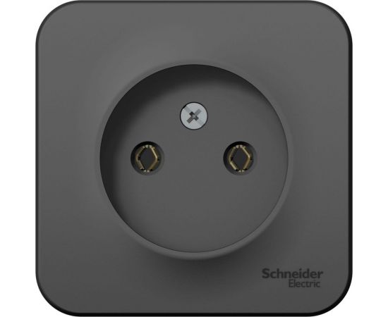 Наружная розетка Schneider Electric Blanca Антрацит, без заземления, без шторок, 16А, 250В SE BLNRA000116 