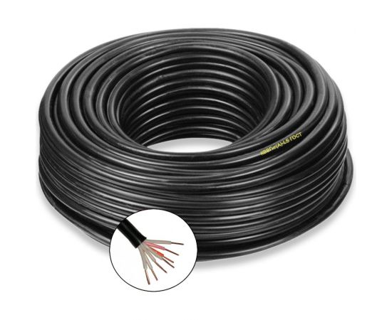 Контрольный кабель ПРОВОДНИК кввгнг(a)-ls 7x1 мм2, 1м OZ1674L1 