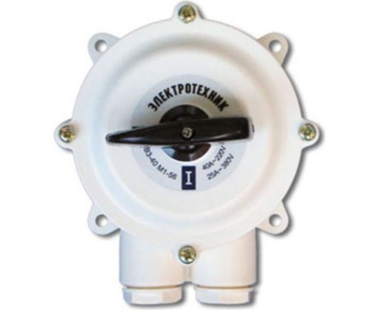 Пакетный выключатель Электротехник ПВ 3-40 М1 пл. 56 (40А, пластмассовый корпус, IP56), ET001716 