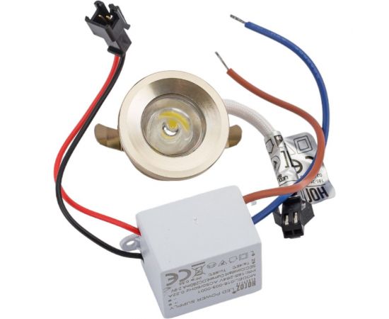 Светодиодный светильник направленного света HOROZ ELECTRIC 016-003-0001 1W, матовый хром, 4200K, 185-264V, MONICA HRZ33002914 