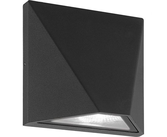 Уличный светодиодный светильник Uniel ulu-s50a-8w/4000k ip65 black UL-00009347 