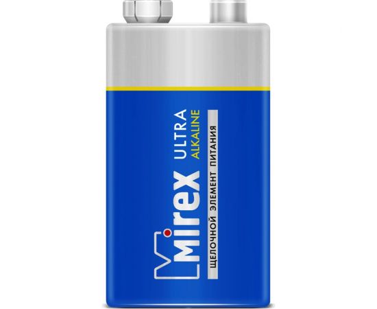 Щелочная батарея Mirex 6lr61/крона 9v 1 шт 23702-6LR6-E1 