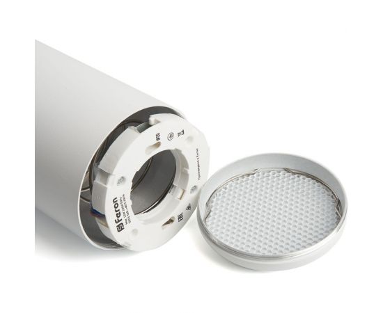 Потолочный светильник FERON HL3658 Barrel ECHO levitation 12W, 230V, GX53, белый, с антибликовой сеточкой, на подвесе 1,7 м 48402 – изображение 11
