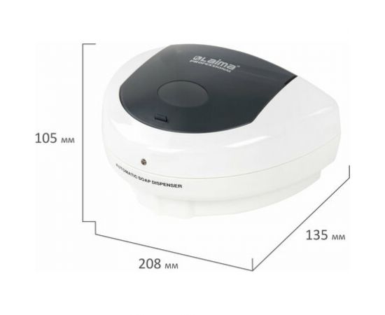 Сенсорный дозатор для жидкого мыла LAIMA PROFESSIONAL наливной, 0,5 л, ABS-пластик, белый X-5503 607323 – изображение 11