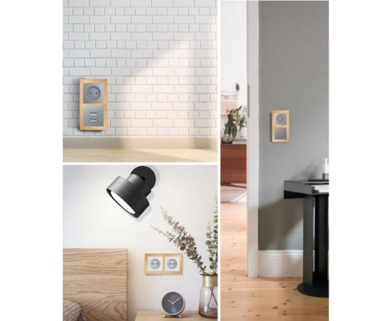 Горизонтальная 2-местная рамка STEKKER GFR00-7002-08, серия Катрин, золото 49034 – изображение 12