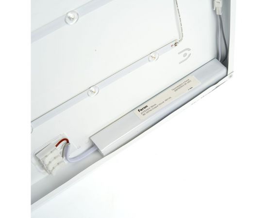 Светодиодная панель FERON al2117 встраиваемая 40w 4000k рассеиватель с 3d эффектом белый 48521 – изображение 15