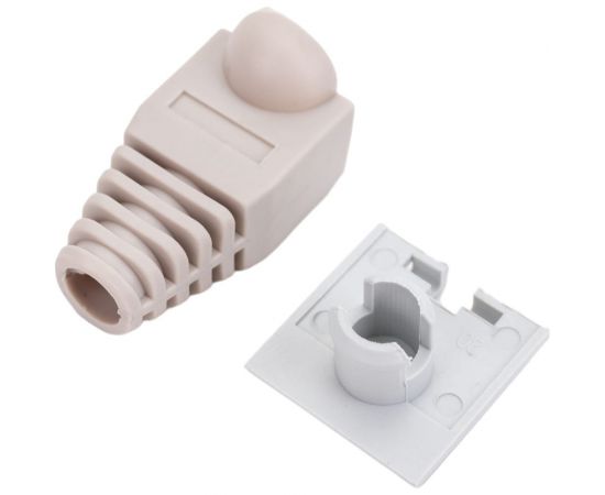 Изолирующий колпачок ITK для разъема RJ45 PVC серый CS4-11 – изображение 2