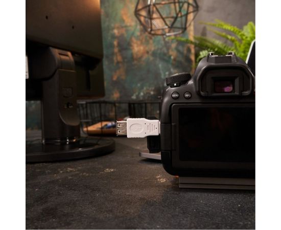 Переходник REXANT USB (гнездо USB-A - штекер mini USB), 1 штука 06-0191-A – изображение 2