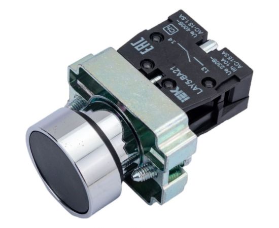 Кнопка управления IEK LAY5-BA21 без подсветки черная 1з ИЭК BBT60-BA-K02 – изображение 2