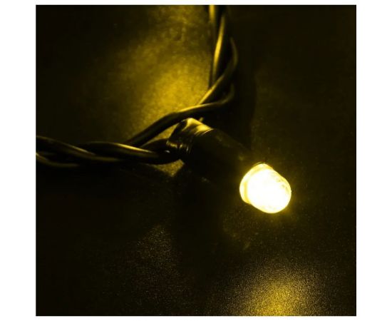 Светодиодная гирлянда NEON-NIGHT Нить с эффектом мерцания 10м 100 LED жёлтый, без комплекта подключения 305-241 – изображение 2