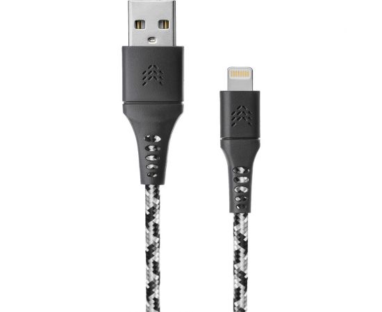 Зарядный кабель ROCKET Contact USB-A,Lightning 1м, тканевая оплетка RDC502BW01CT-AL – изображение 2