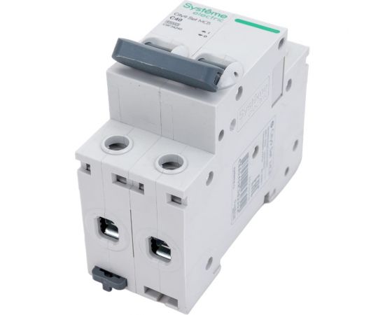 Автоматический выключатель Systeme Electric City9 set ав с 40а 2p 4.5ka 230в C9F34240 – изображение 3