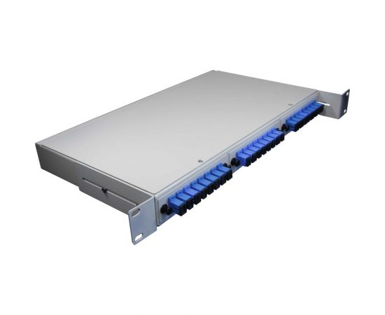 Оптический стоечный кросс TWIST на 24 портов SC UPC в сборе CROSSO-24SC-U – изображение 3