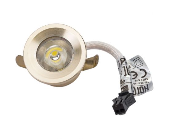 Светодиодный светильник направленного света HOROZ ELECTRIC 016-003-0001 1W, матовый хром, 4200K, 185-264V, MONICA HRZ33002914 – изображение 3