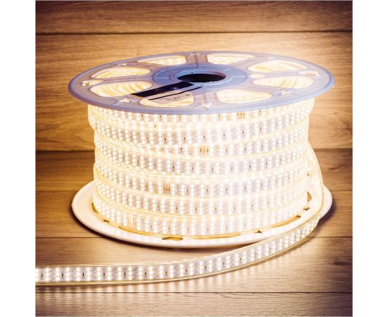 Светодиодная лента Neon-Night LED 220В, 7.5x20 мм IP67 SMD 2835, 276 LED/m теплый белый 50 м 142-204 – изображение 3