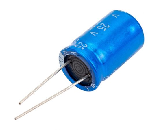 Электролитический конденсатор JB Capacitors 3300мкФ, 25В, -55/105C, 16x25мм, JRB1E332M07501600250000BST-57 – изображение 3