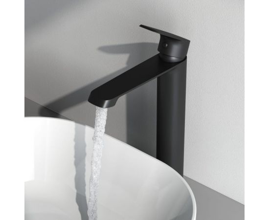 Смеситель для умывальника AM.PM Func высокий, черный F8F92022 – изображение 3