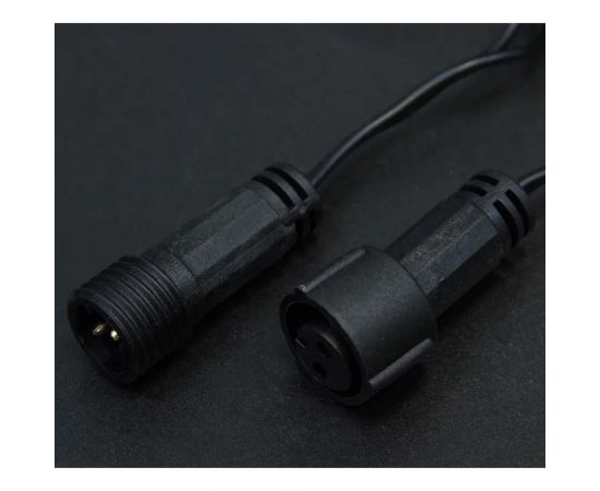 Светодиодная гирлянда NEON-NIGHT Нить с эффектом мерцания 10м 100 LED жёлтый, без комплекта подключения 305-241 – изображение 3