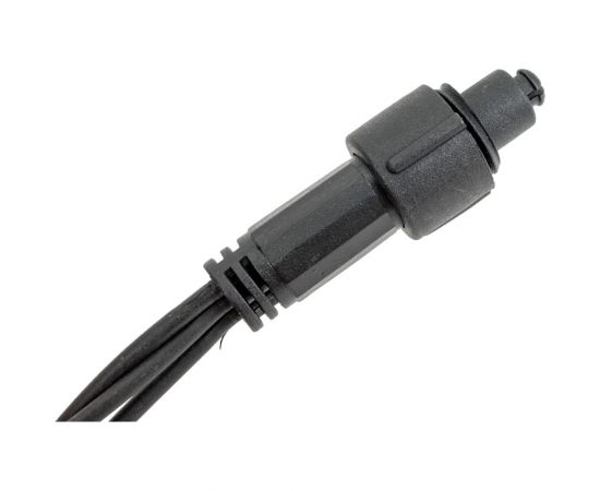 Гирлянда Neon-Night АЙСИКЛ /бахрома/, 4,0 х 0,6 м, черный каучук IP65, 128 LED белые 255-225 – изображение 3