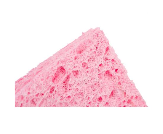 Губка для очистки жал паяльников (80x50 мм; увлажненная; розовая) ZeepDeep 388158 – изображение 4