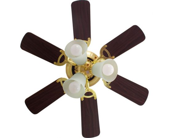 Люстра вентилятор DREAMFAN fast satin brass 76 54075DFN – изображение 4